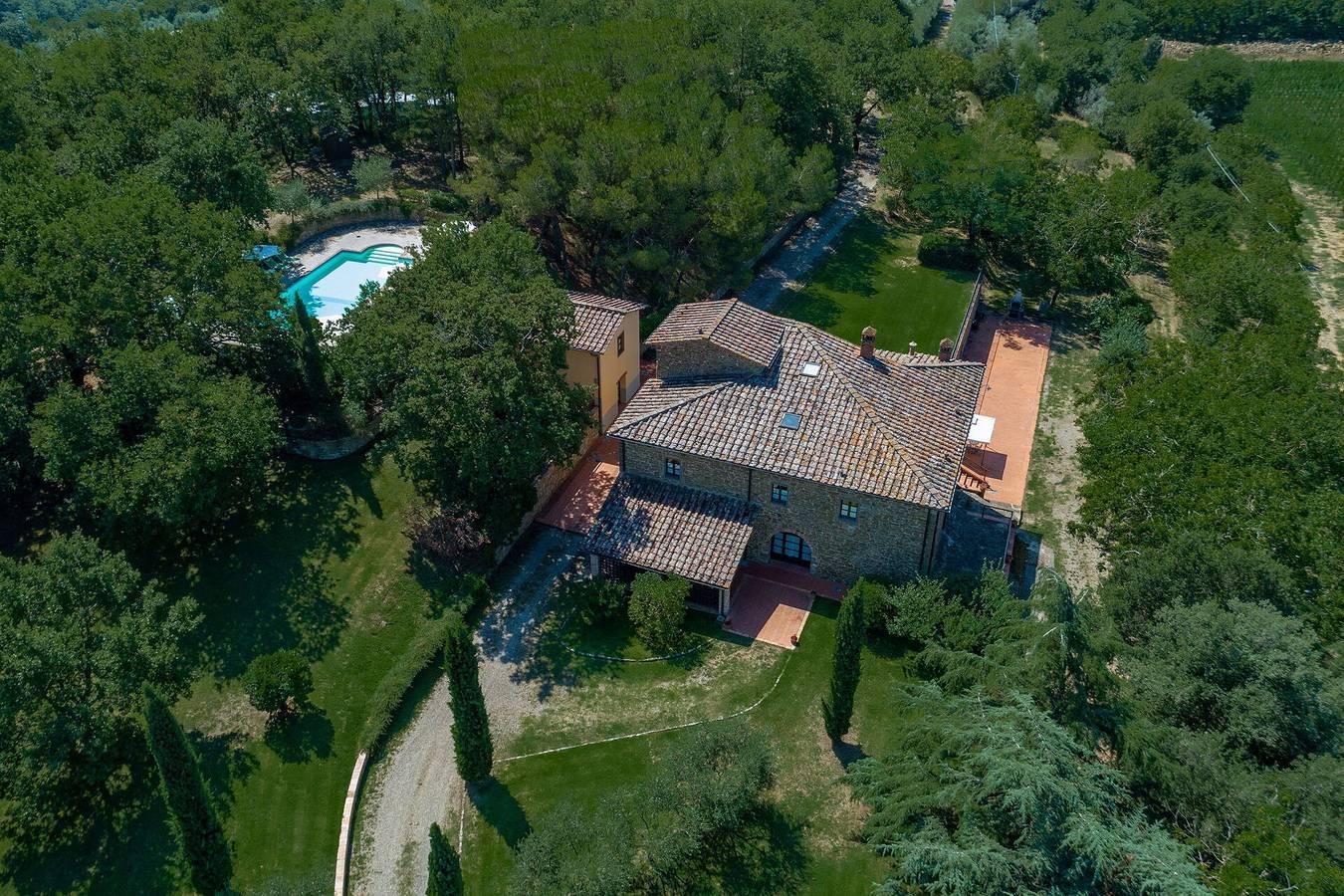Vakantiehuis in Chianti vanaf 528€ per nacht