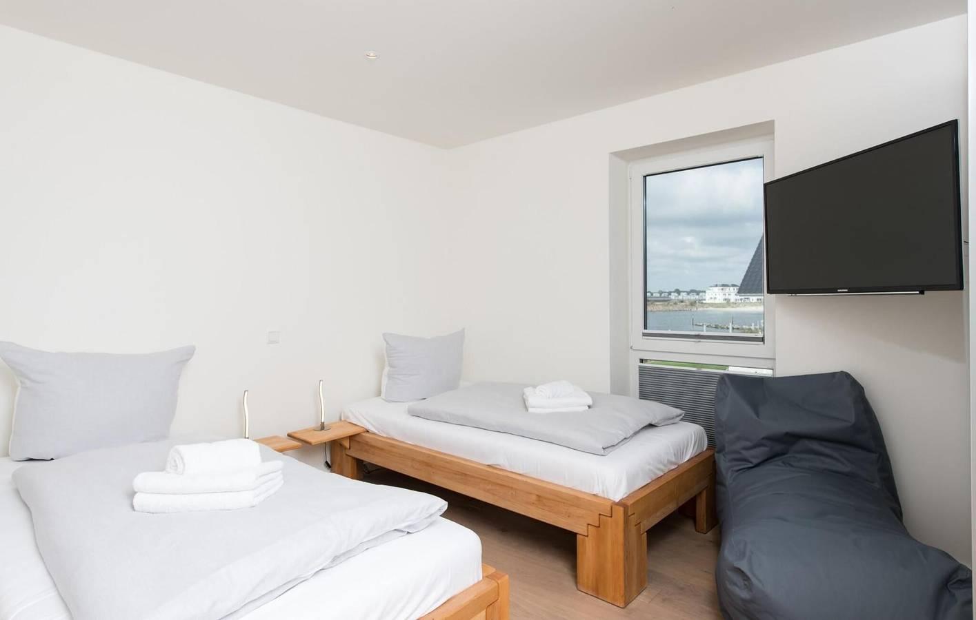 Appartement met zeezicht, terras & parkeerplaats, 200m van het strand in Olpenitz, Kappeln, Duitsland voor 4 personen foto 19