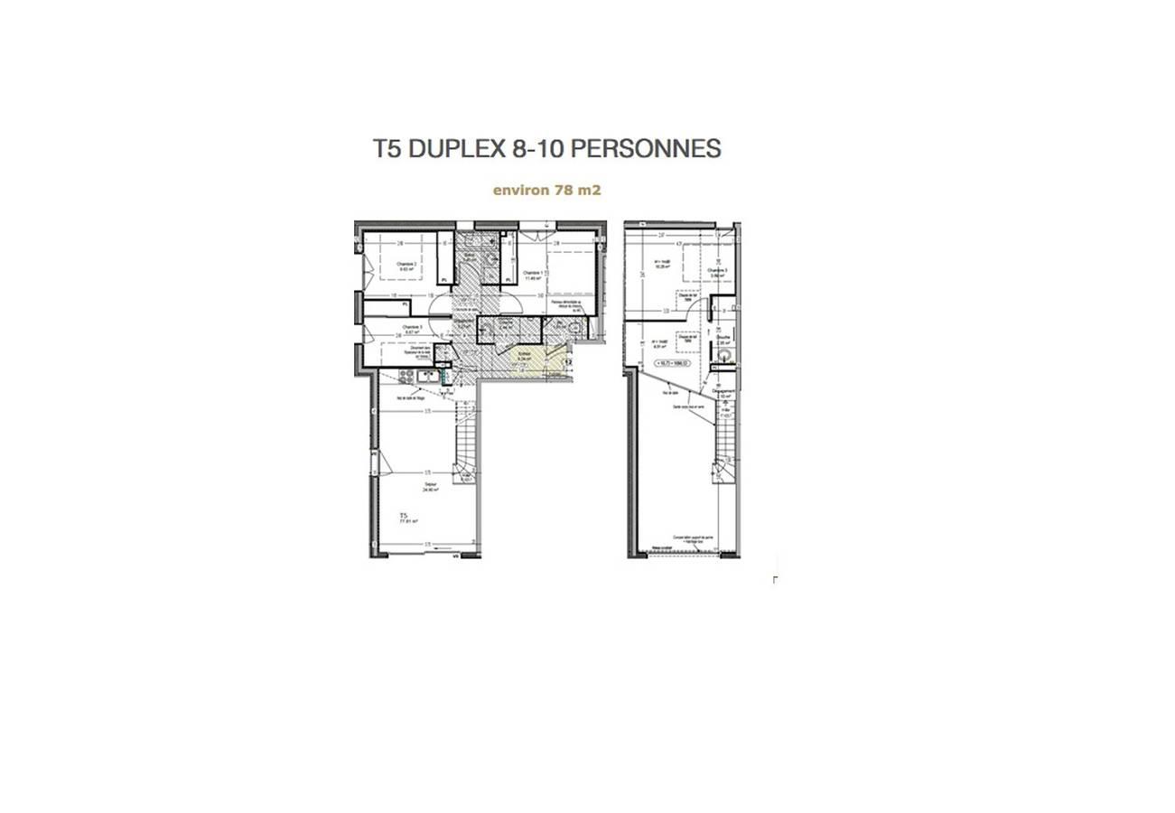 Lcz - Luxueux T5 duplex 5* au pied des pistes in La Clusaz, Frankrijk voor 10 personen foto 23