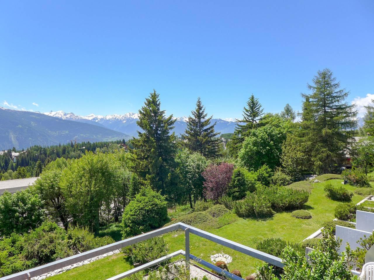 Vakantieappartement met sauna en binnenzwembad en 1 slaapkamer en balkon in Crans-Montana, Zwitserland voor 2 personen foto 19