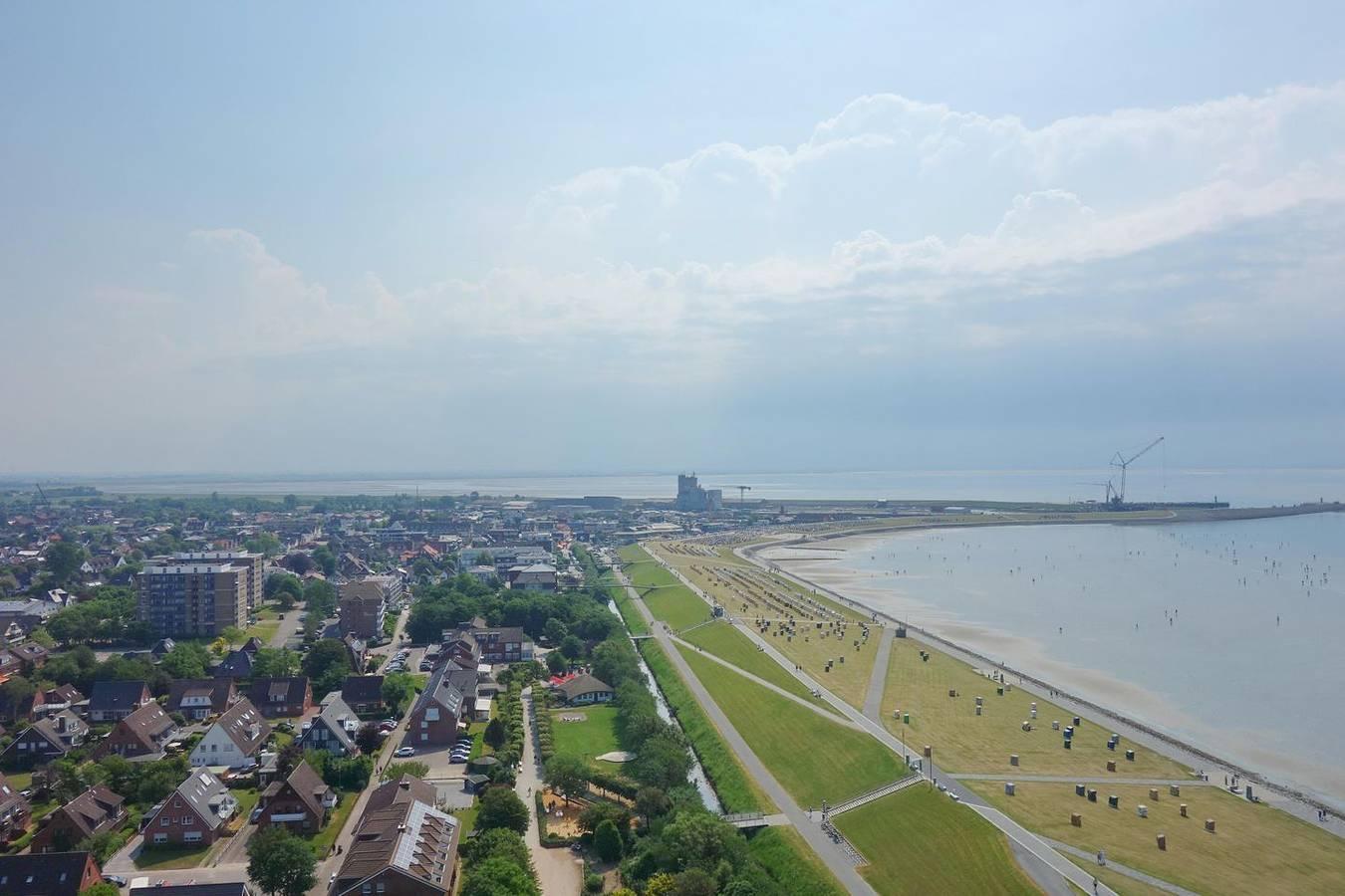 "Whg. Laskowski". Mit Meerblick im Hochhaus in Büsum, Dithmarschen, Duitsland voor 2 personen foto 24