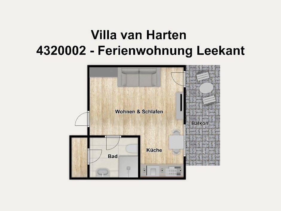 Vakantieappartement in Borkum, Duitsland voor 5 personen foto 14
