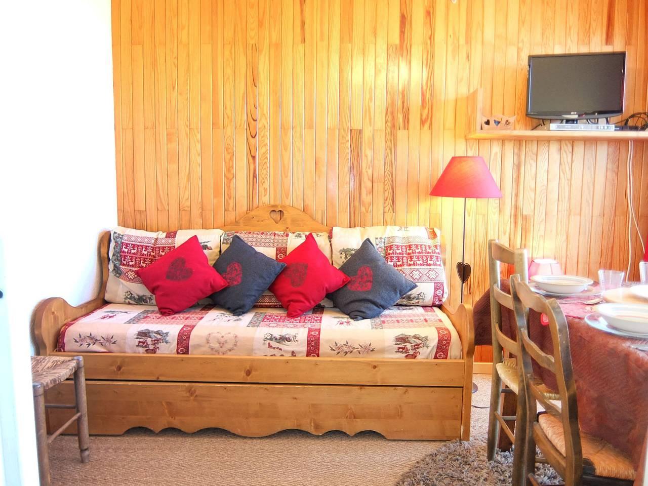 Vakantieappartement met 1 slaapkamer en balkon in La Toussuire, Fontcouverte-la Toussuire, Frankrijk voor 4 personen foto 4