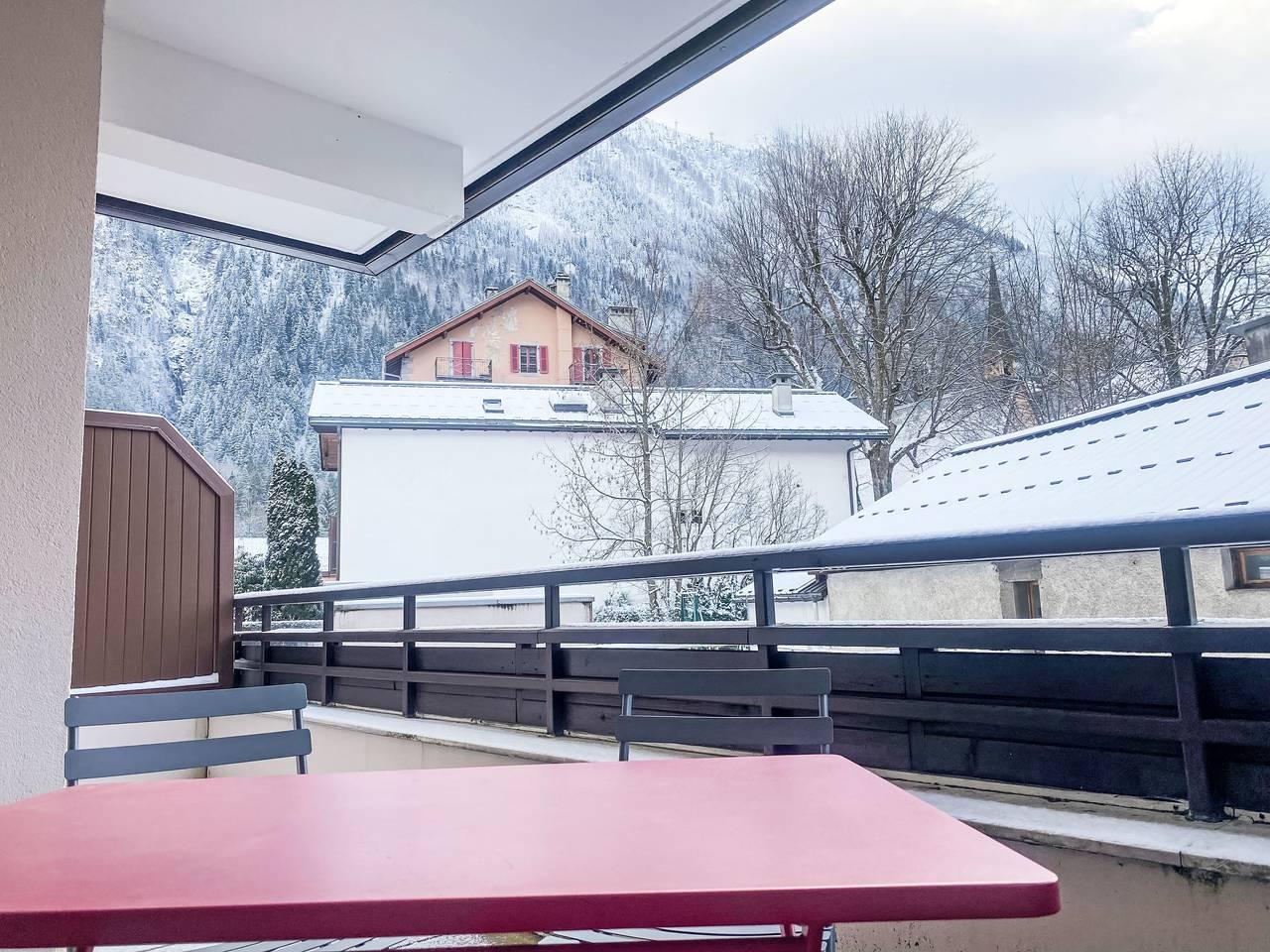 L'Espace Montagne met 1 slaapkamer en terras in Brevent-Flegere, Chamonix, Frankrijk voor 4 personen foto 9