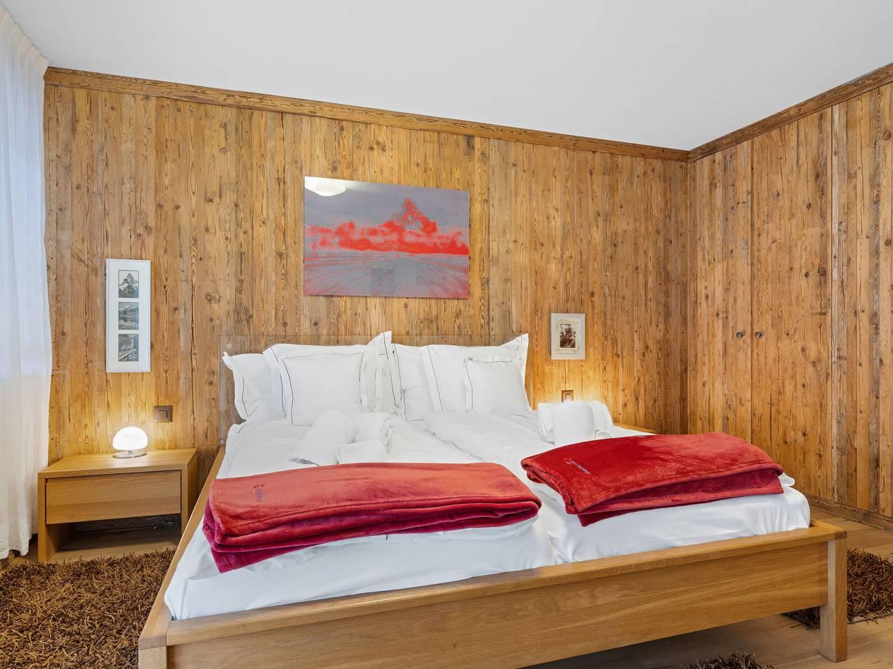 Vakantieappartement met sauna en 3 slaapkamers en balkon in Zermatt, Walliser Alpen, Zwitserland voor 6 personen foto 23