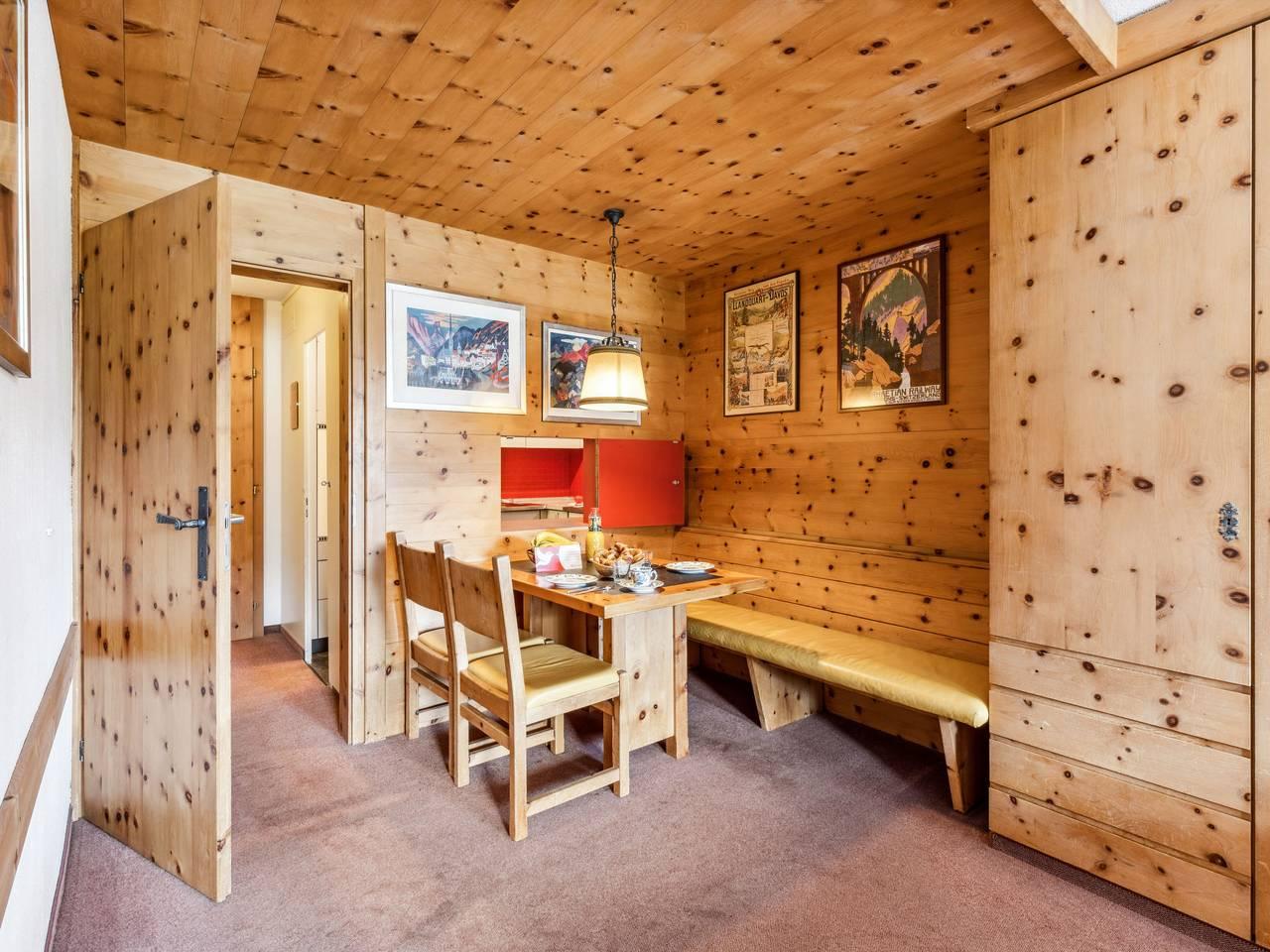 Vakantieappartement met sauna en binnenzwembad in Flüelapass, Davos, Zwitserland voor 4 personen foto 9