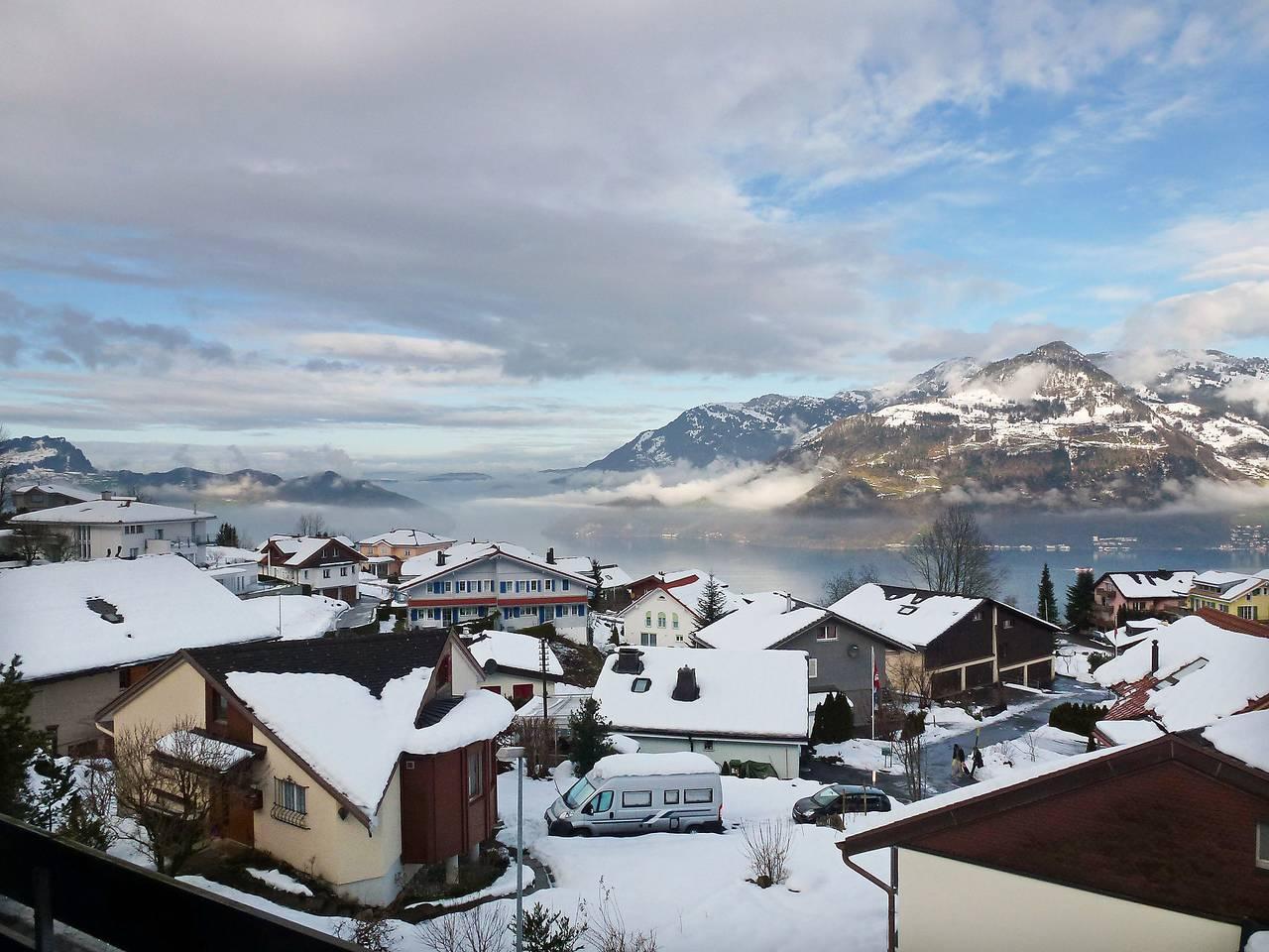 Vakantieappartement met 1 slaapkamer en terras in Klewenalp-Stockhütte, Emmetten, Zwitserland voor 4 personen foto 23