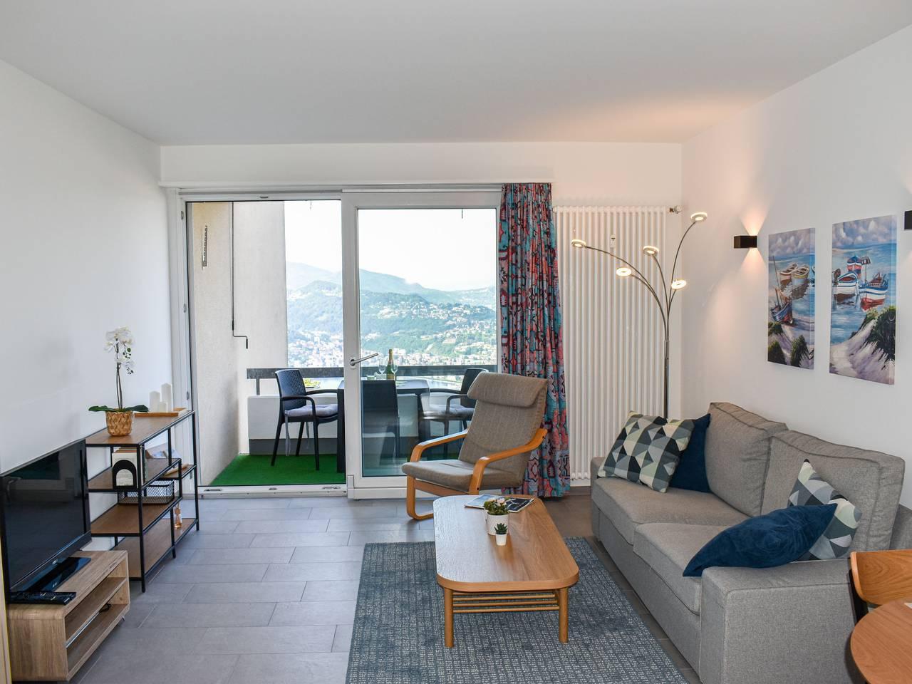 Vakantieappartement in Lugano, Zwitserland voor 2 personen foto 3
