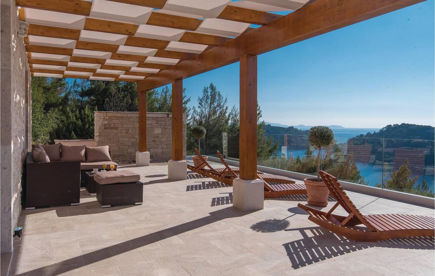 Gezellig appartement met 2 slaapkamers, zwembad, terras en op 1,5 km in Blato, Korcula, Kroatië voor 5 personen foto 21