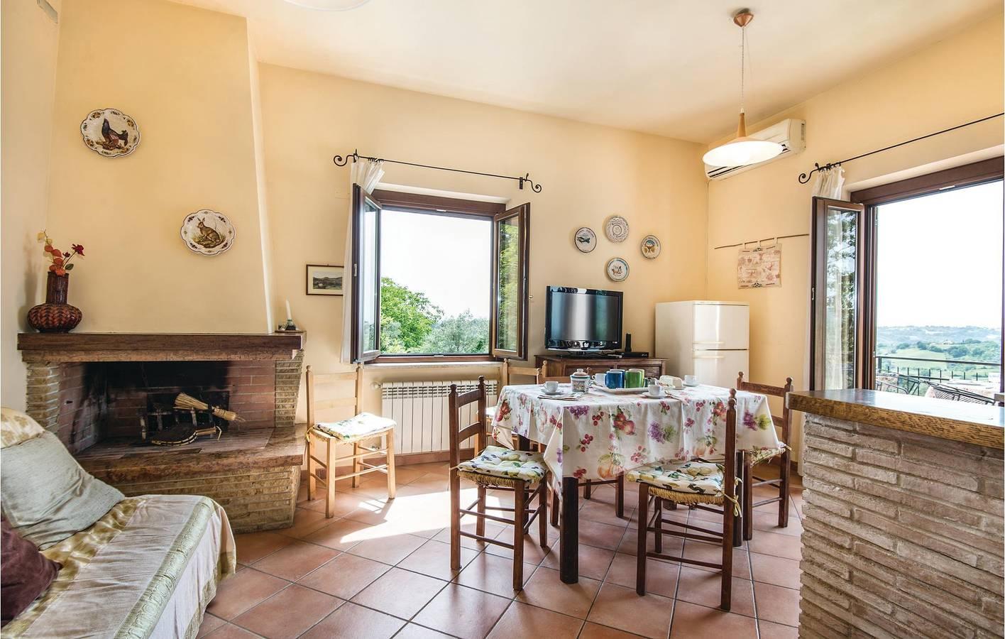 Zonnig appartement met zwembad, terras en wifi op 1,5 km in Poggio Catino, Provincie Rieti, Italië voor 8 personen foto 20