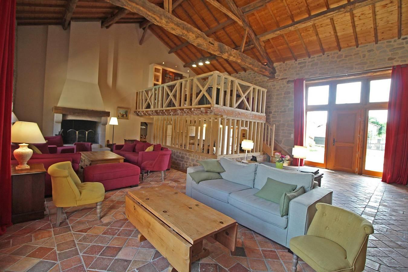 Gîte de Chabanne in Saint-Sylvestre, Frankrijk voor 14 personen foto 19