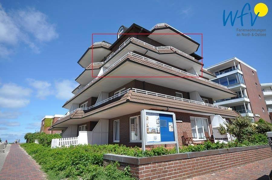 Vakantieappartement met 1 slaapkamer en balkon in Wangerooge, Duitsland voor 2 personen foto 23