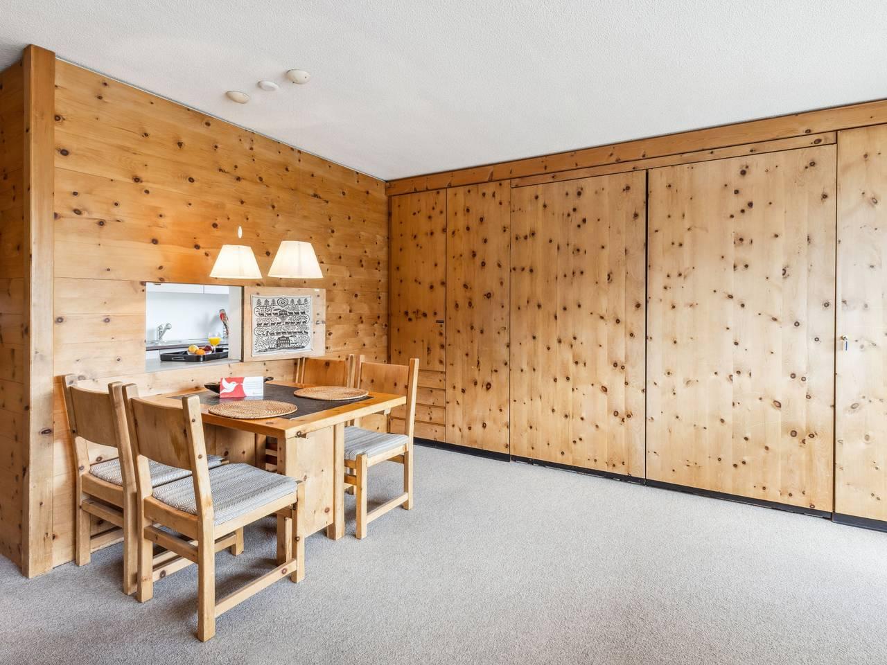 Vakantieappartement met sauna en binnenzwembad in Flüelapass, Davos, Zwitserland voor 4 personen foto 7