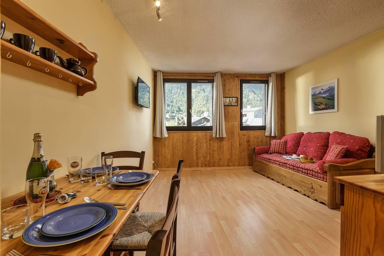 Vakantieappartement in Chamonix, Frankrijk voor 2 personen