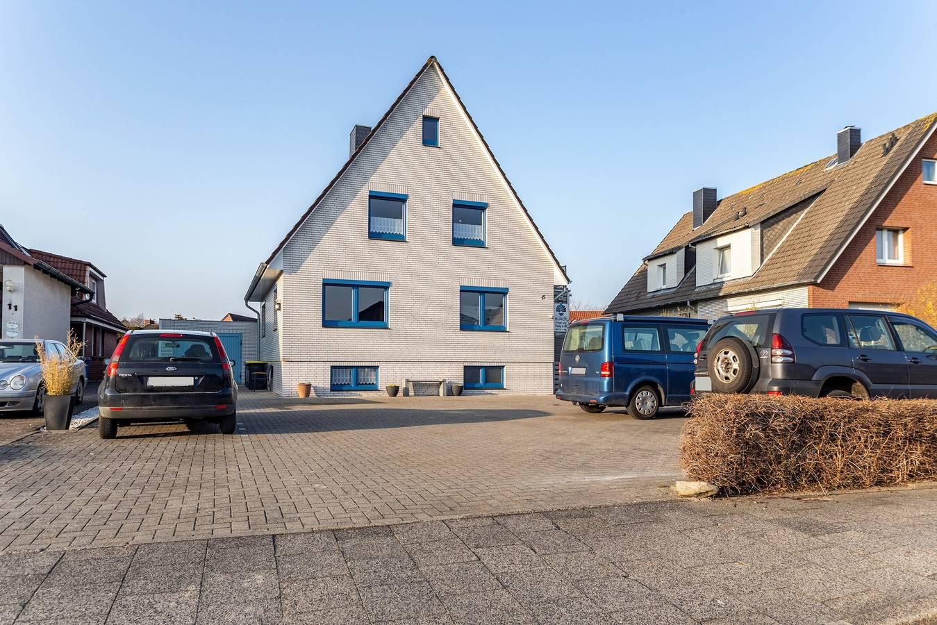 Appartement 'Nordhaus 1' dichtbij het strand met gedeelde tuin & Wi-Fi in Duhnen, Cuxhaven, Duitsland voor 2 personen foto 24