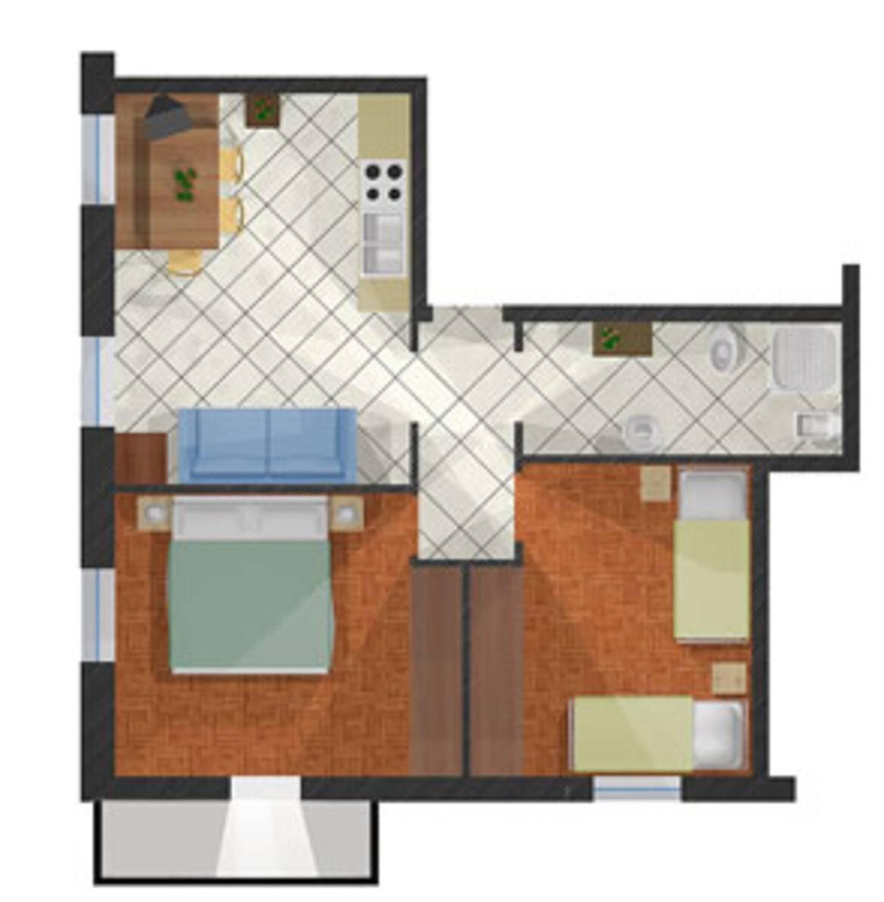 Appartement Tre met uitzicht op de bergen, balkon & Wi-Fi in Livigno (Town), Livigno, Italië voor 6 personen foto 20