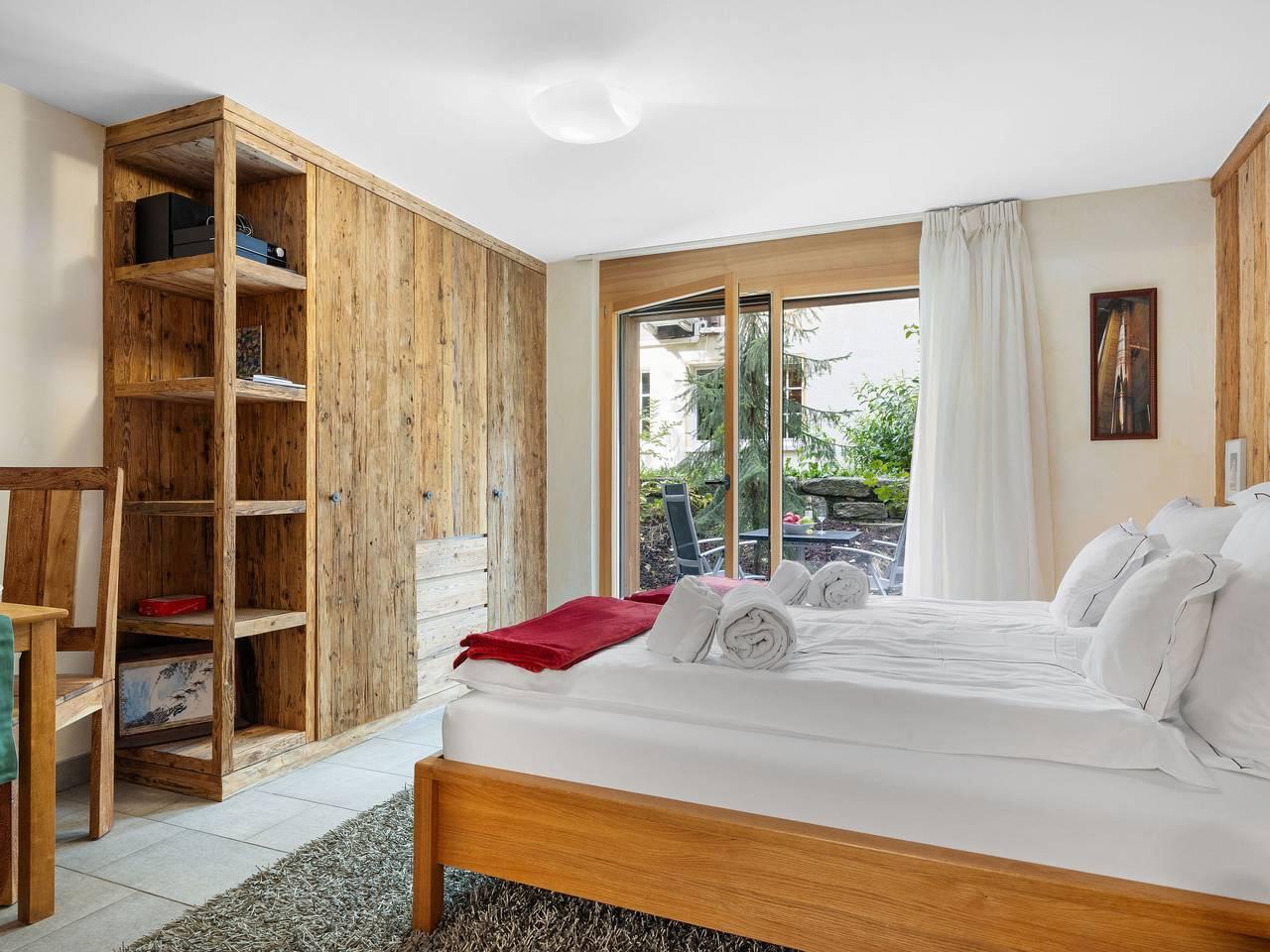 Vakantieappartement met sauna en 1 slaapkamer en terras in Zermatt, Walliser Alpen, Zwitserland voor 2 personen foto 10