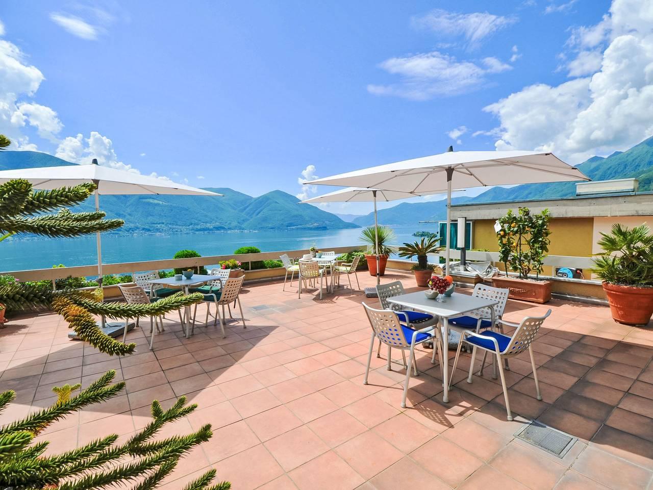 Lakeview App. 603 in Ascona, Ticino Alpen en Verbano, Zwitserland voor 2 personen foto 19