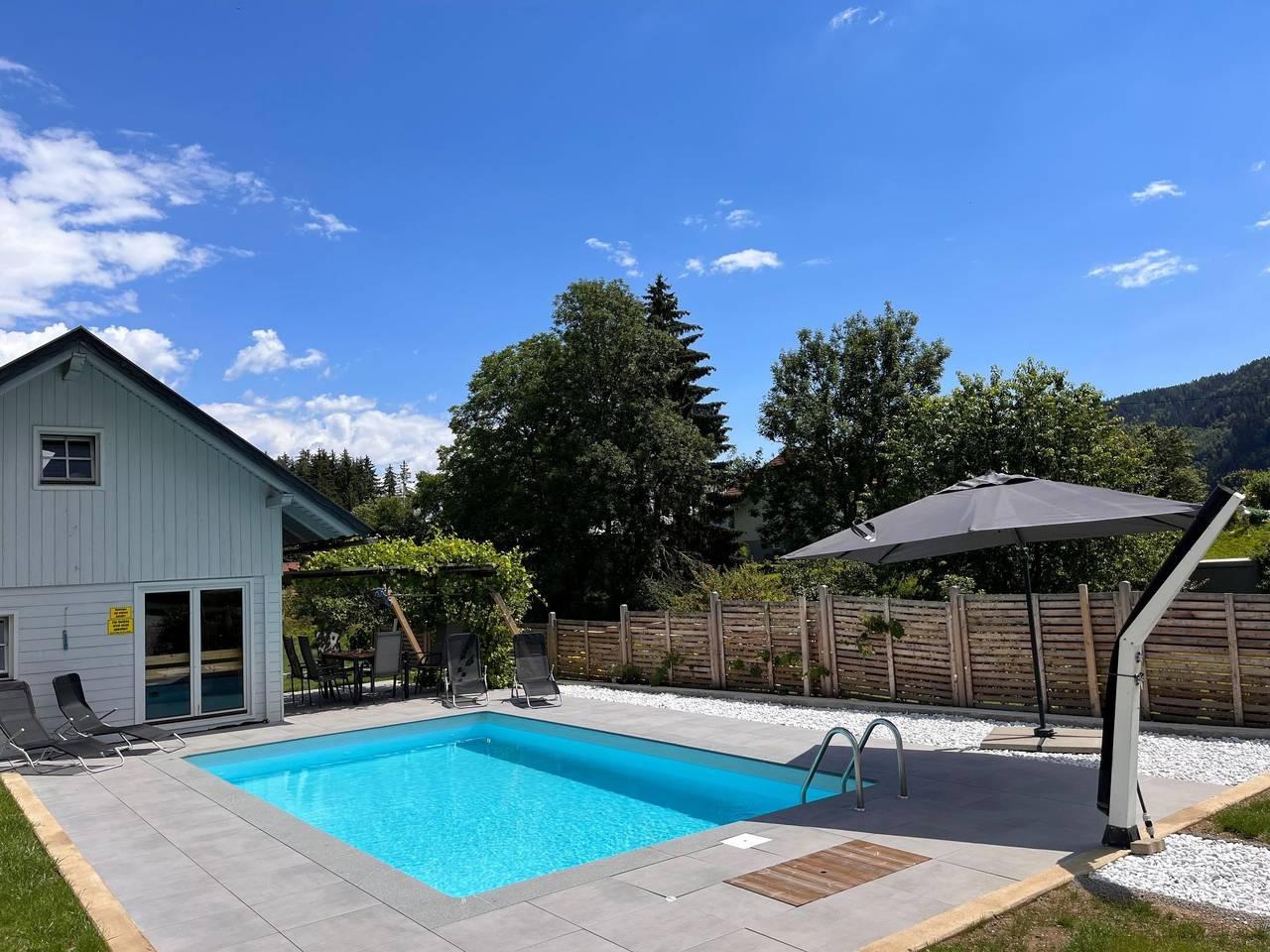 Vakantieappartement met zwembad en speeltuin in Feldkirchen in Kärnten, Bezirk Feldkirchen, Oostenrijk voor 4 personen foto 23