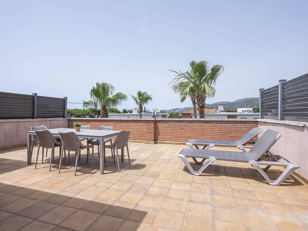 Twee-slaapkamer appartement in Castelldefels, Baix Llobregat, Spanje voor 6 personen foto 22