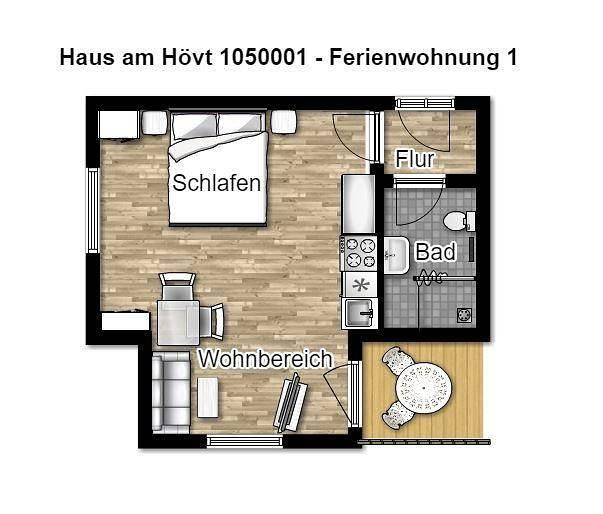 "Erleben Sie entspannte Urlaubstage im Haus am Hövt!" in Göhren, Rügen, Duitsland voor 2 personen foto 23