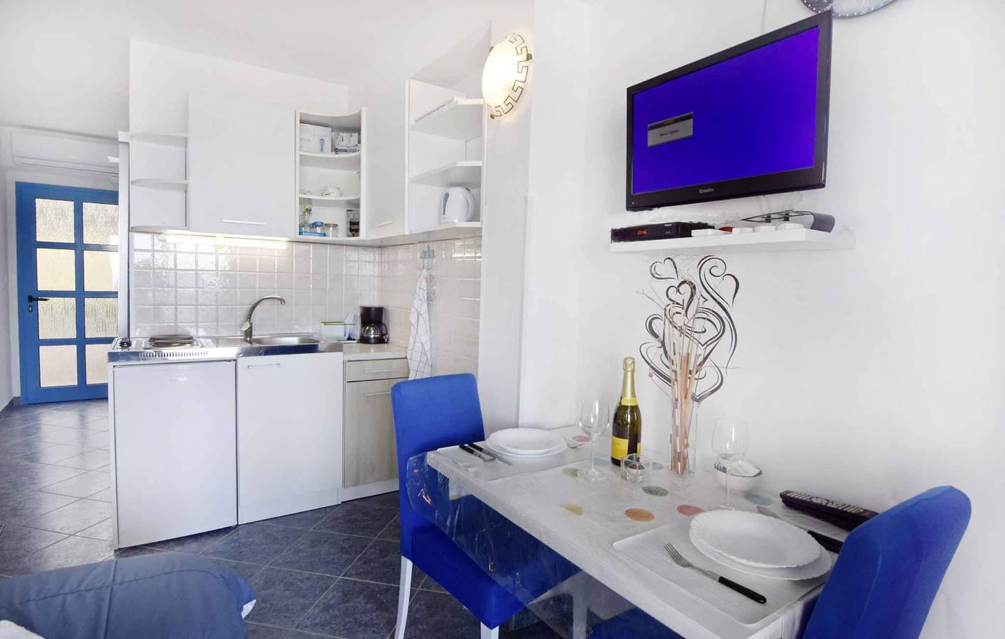 Studio met balkon en airconditioning in Umag, Kroatië voor 2 personen foto 24