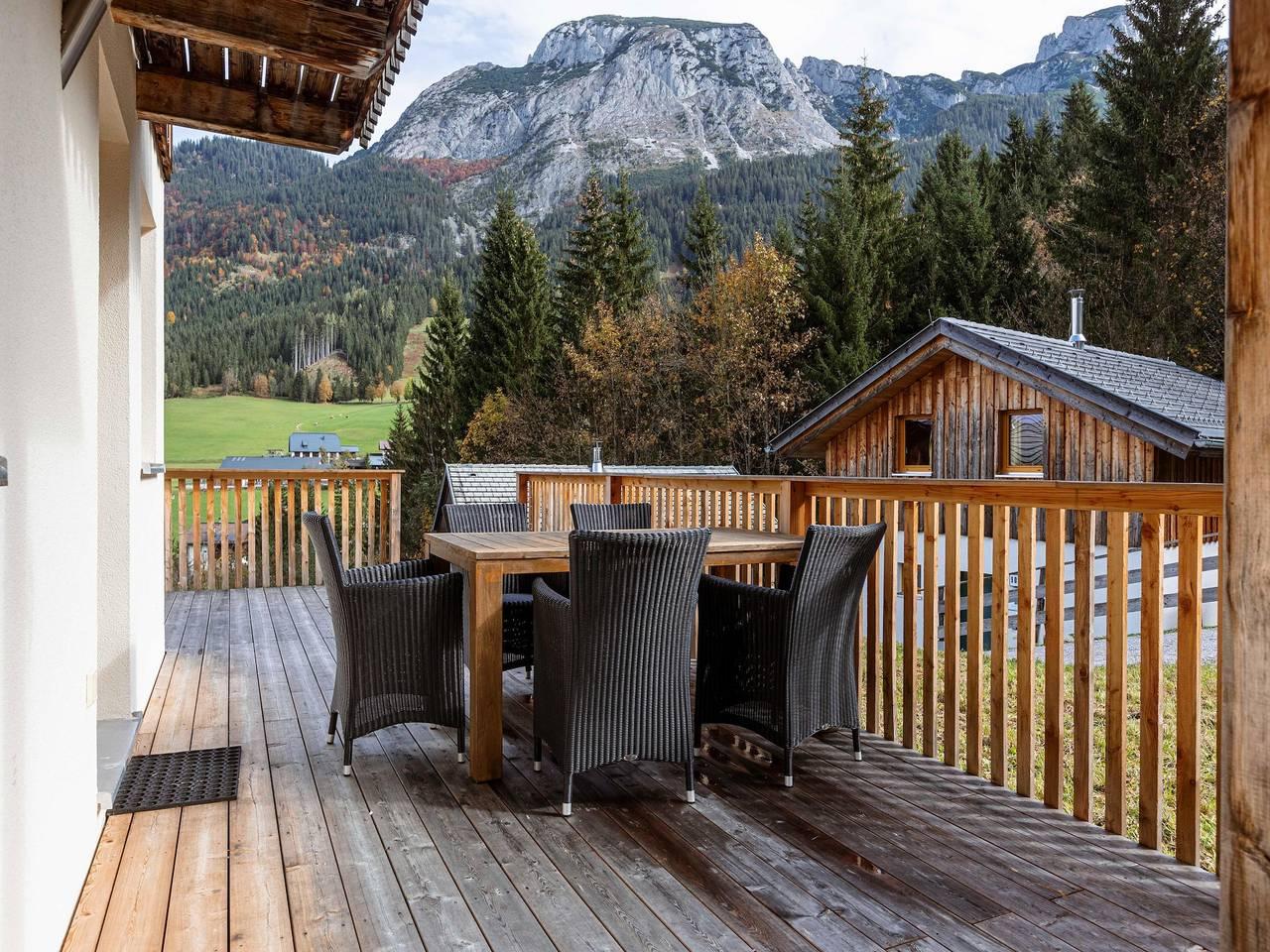 Chalet in Dachstein West met gedeeld zwembad in Annaberg-Lungötz, Tennengau, Oostenrijk voor 10 personen foto 24