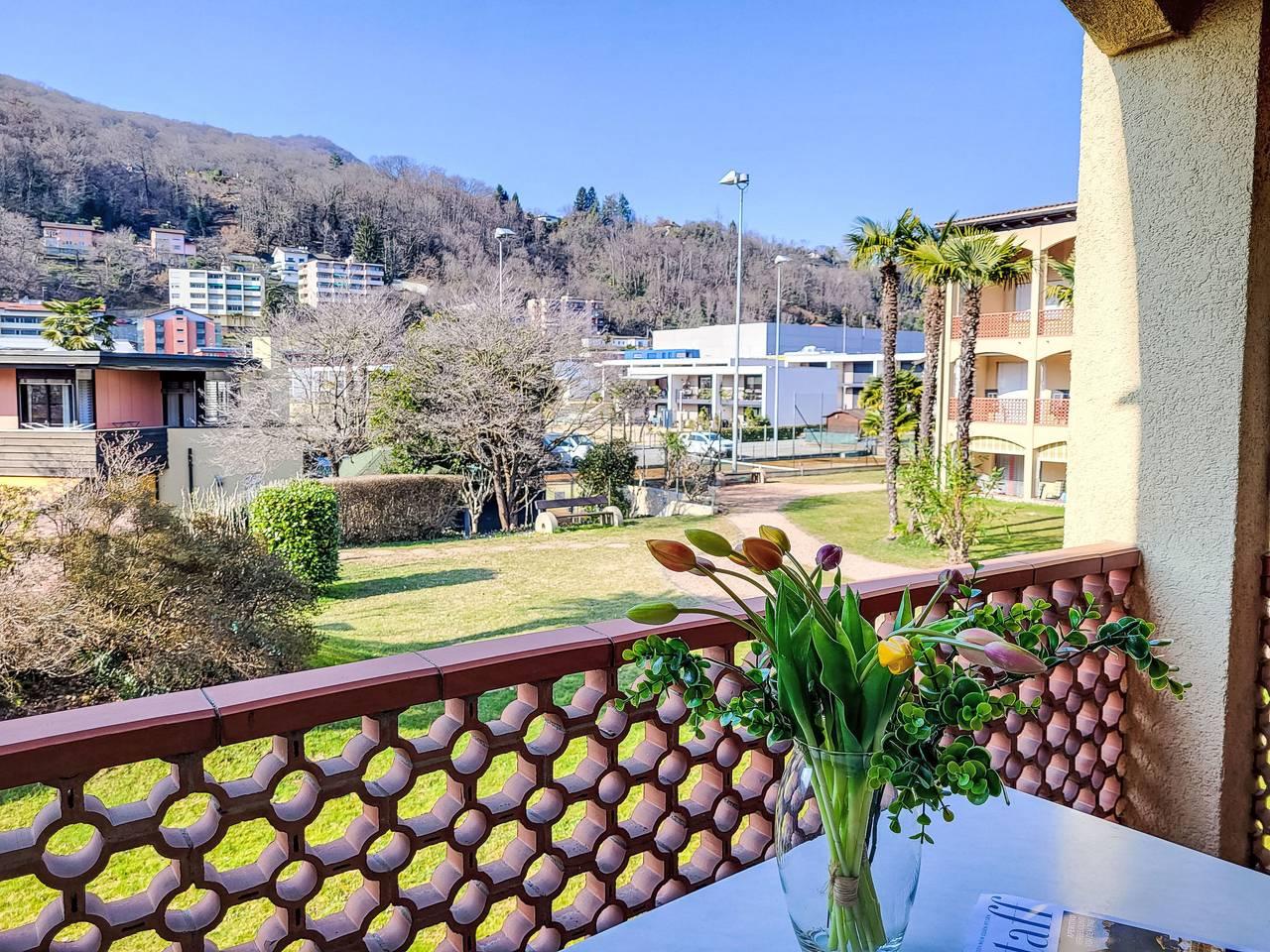 Vakantieappartement met 1 slaapkamer en balkon in Caslano, Luganomeer, Zwitserland voor 2 personen foto 24