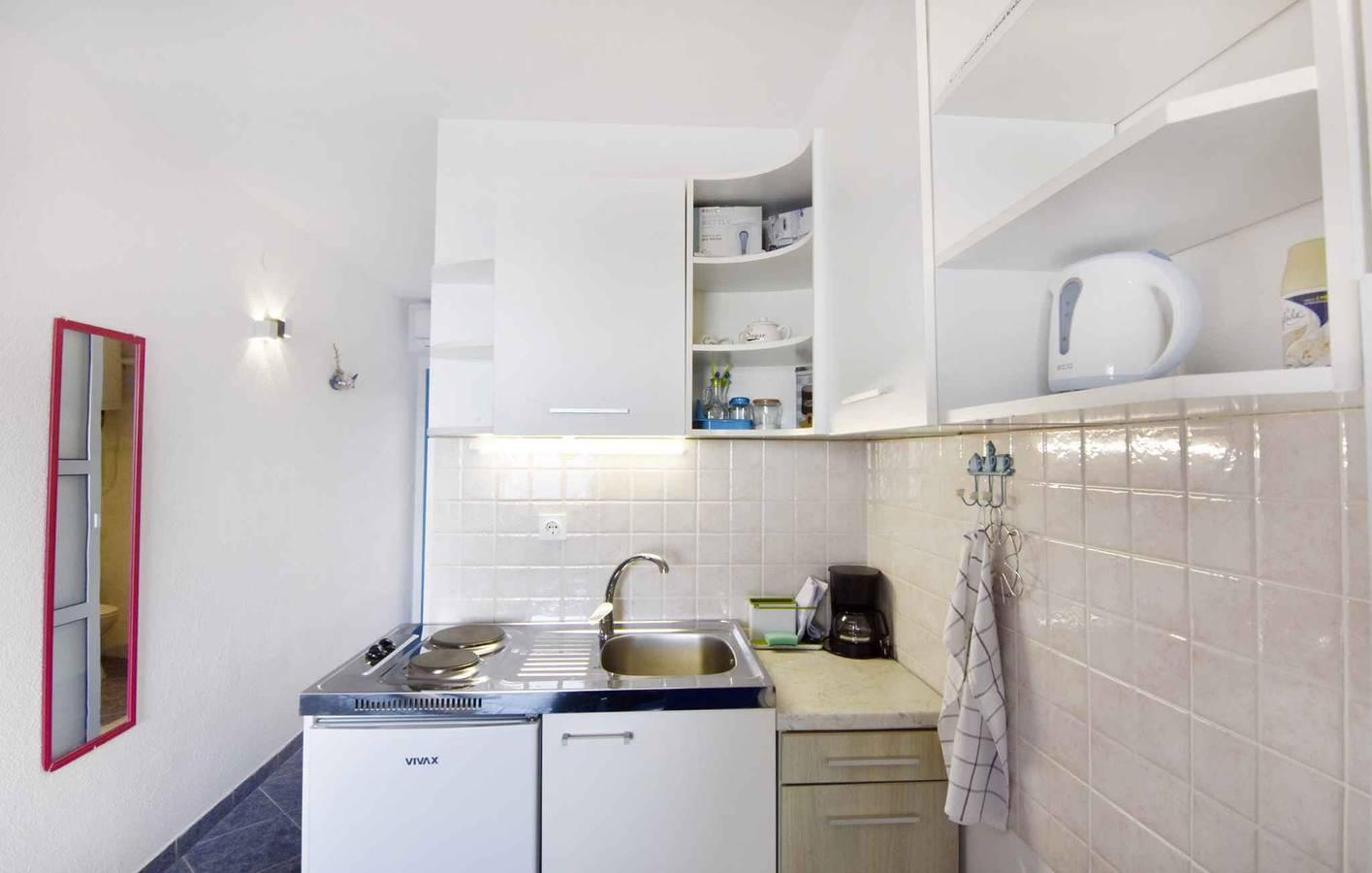 Studio met balkon en airconditioning in Umag, Kroatië voor 2 personen foto 20
