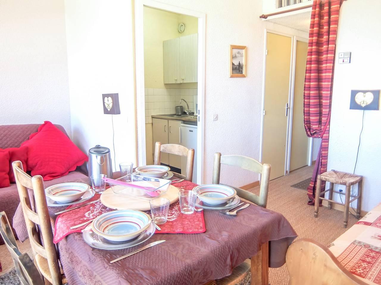 Vakantieappartement met 1 slaapkamer en balkon in La Toussuire, Fontcouverte-la Toussuire, Frankrijk voor 4 personen foto 7