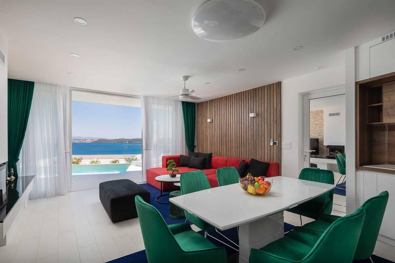 Villa met balkon in Trogir, Split-Dalmatië, Kroatië voor 8 personen foto 19