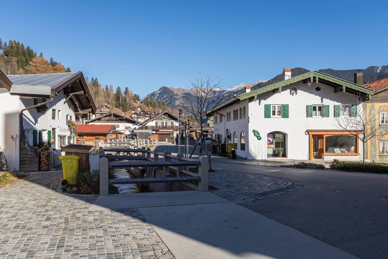 Appartement Granat dichtbij de skilift in Mittenwald, Beierse Alpen, Duitsland voor 4 personen foto 19