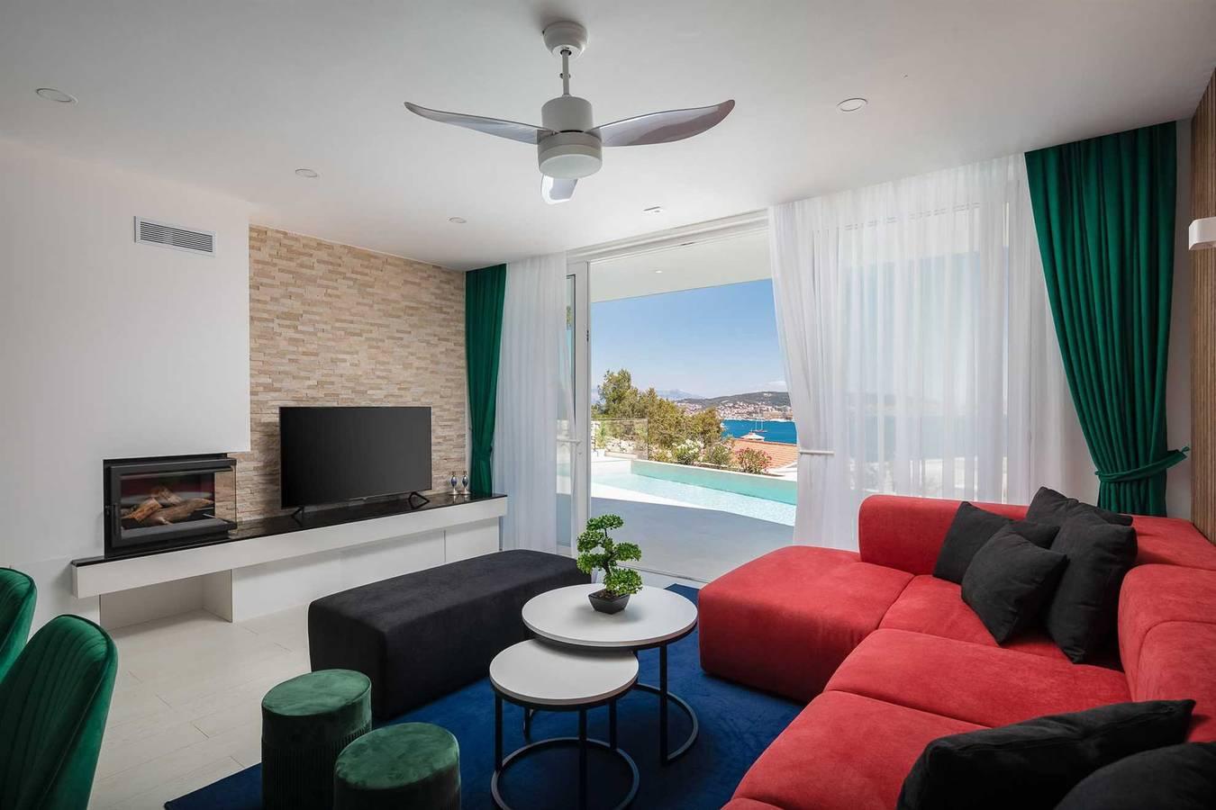 Villa met balkon in Trogir, Split-Dalmatië, Kroatië voor 8 personen foto 20