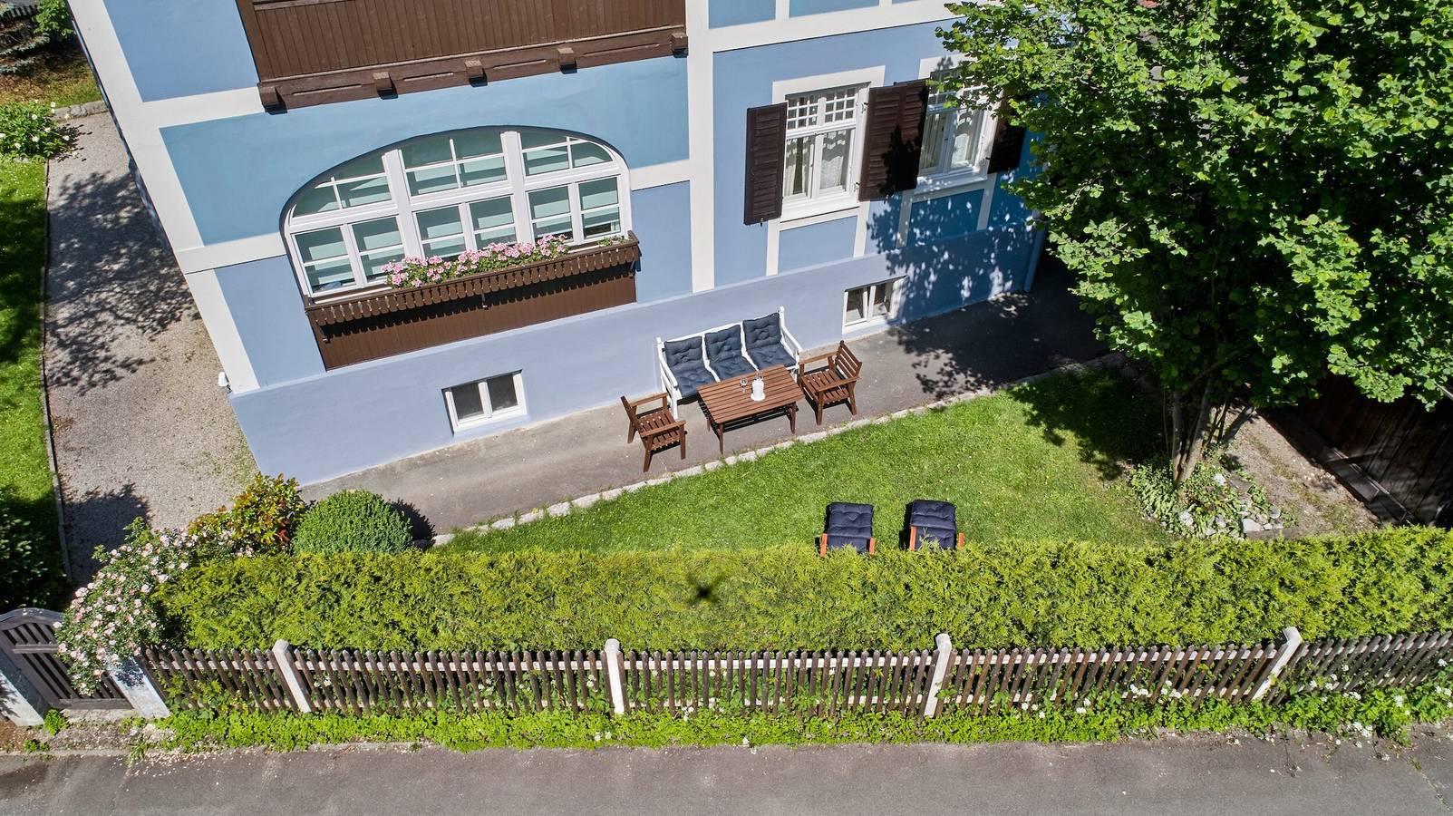Appartement 'Fewo Im Blauen Haus Eg' met gedeelde in Garmisch-Partenkirchen, Beierse Alpen, Duitsland voor 4 personen foto 23