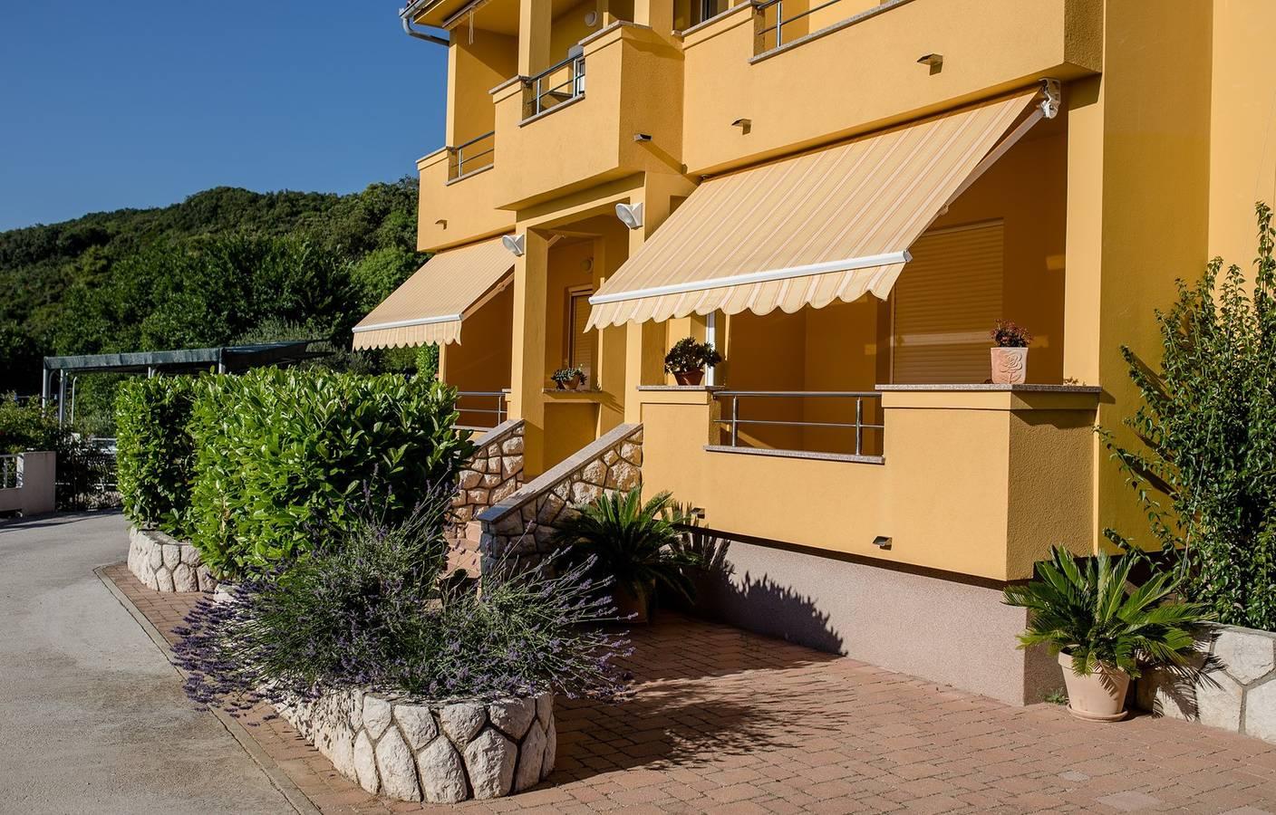 Vakantieappartement met uitzicht op zee in Kampor, Rab, Kroatië voor 6 personen foto 23