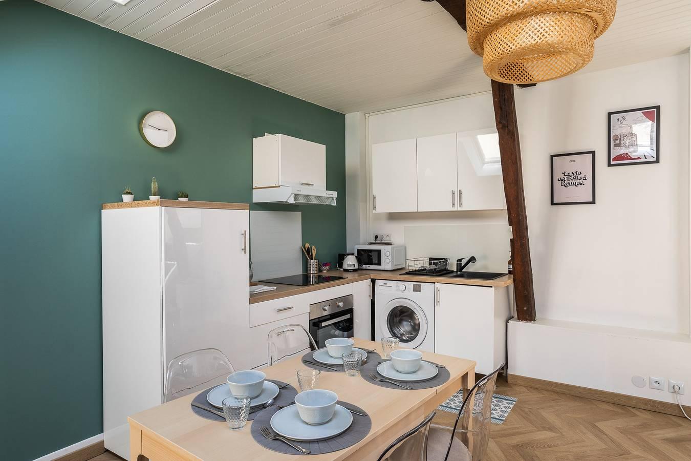 Vakantieappartement in Rennes, Frankrijk voor 3 personen foto 9