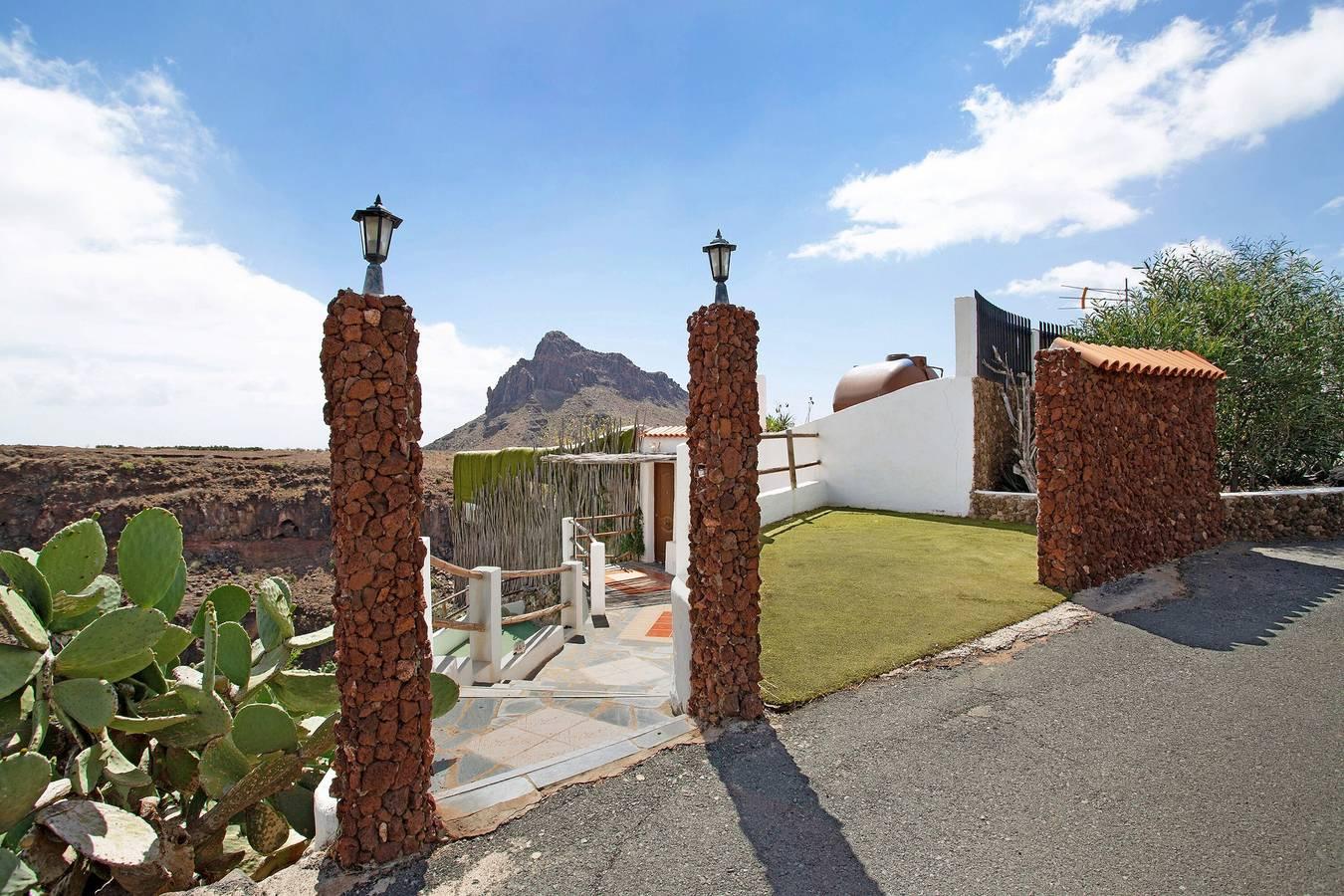 Finca Fani 4 met bergzicht, gedeeld zwembad, Wi-Fi, terras in Agüimes, East Gran Canaria, Spanje voor 2 personen foto 21