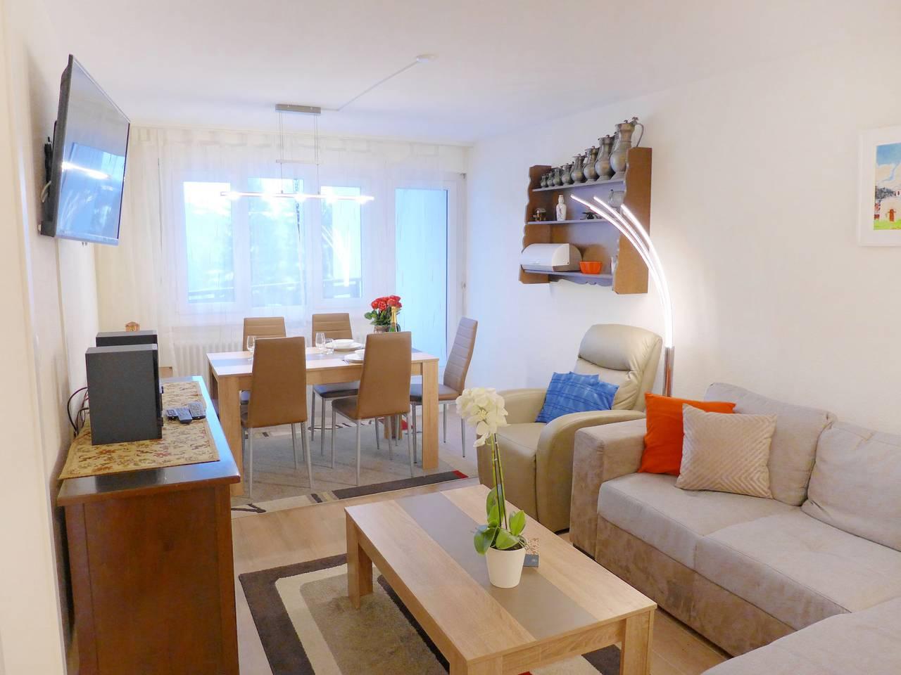 Vakantieappartement in Randogne, Zwitserland voor 3 personen