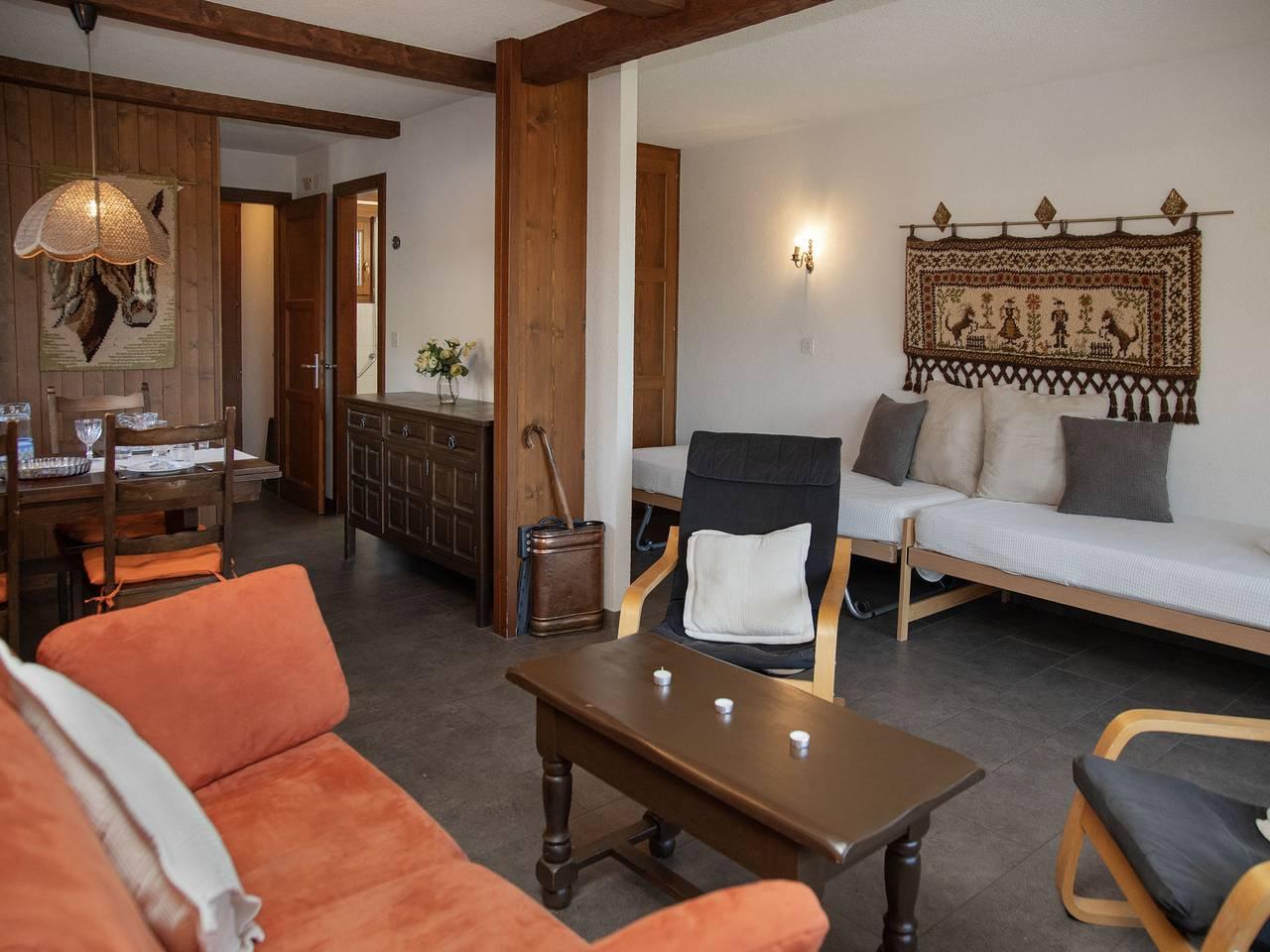 Vakantieappartement in Bagnes vanaf 165€ per nacht