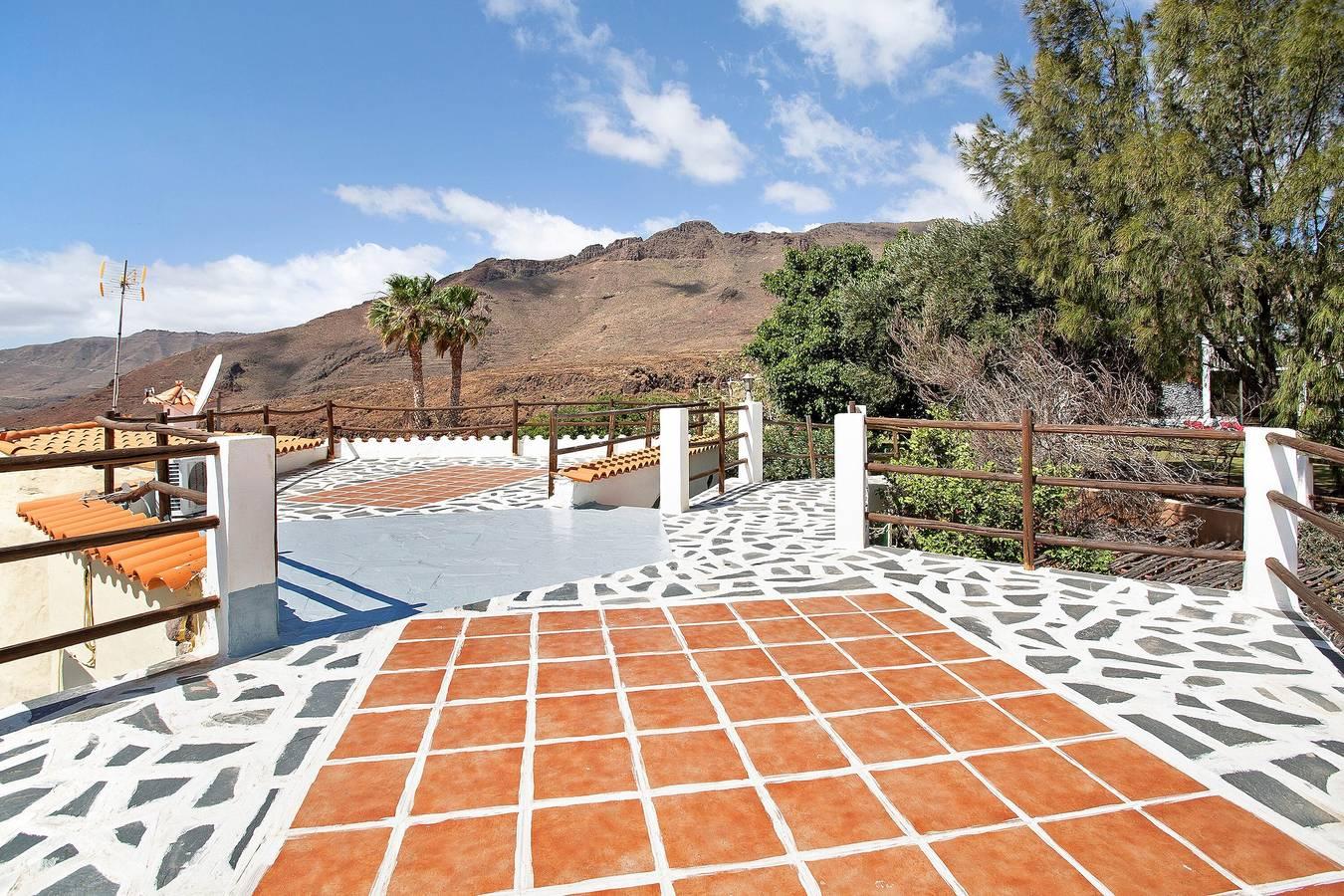 Finca Fani 2 met zeezicht, bergzicht, gedeeld zwembad, terras in Agüimes, East Gran Canaria, Spanje voor 3 personen foto 24