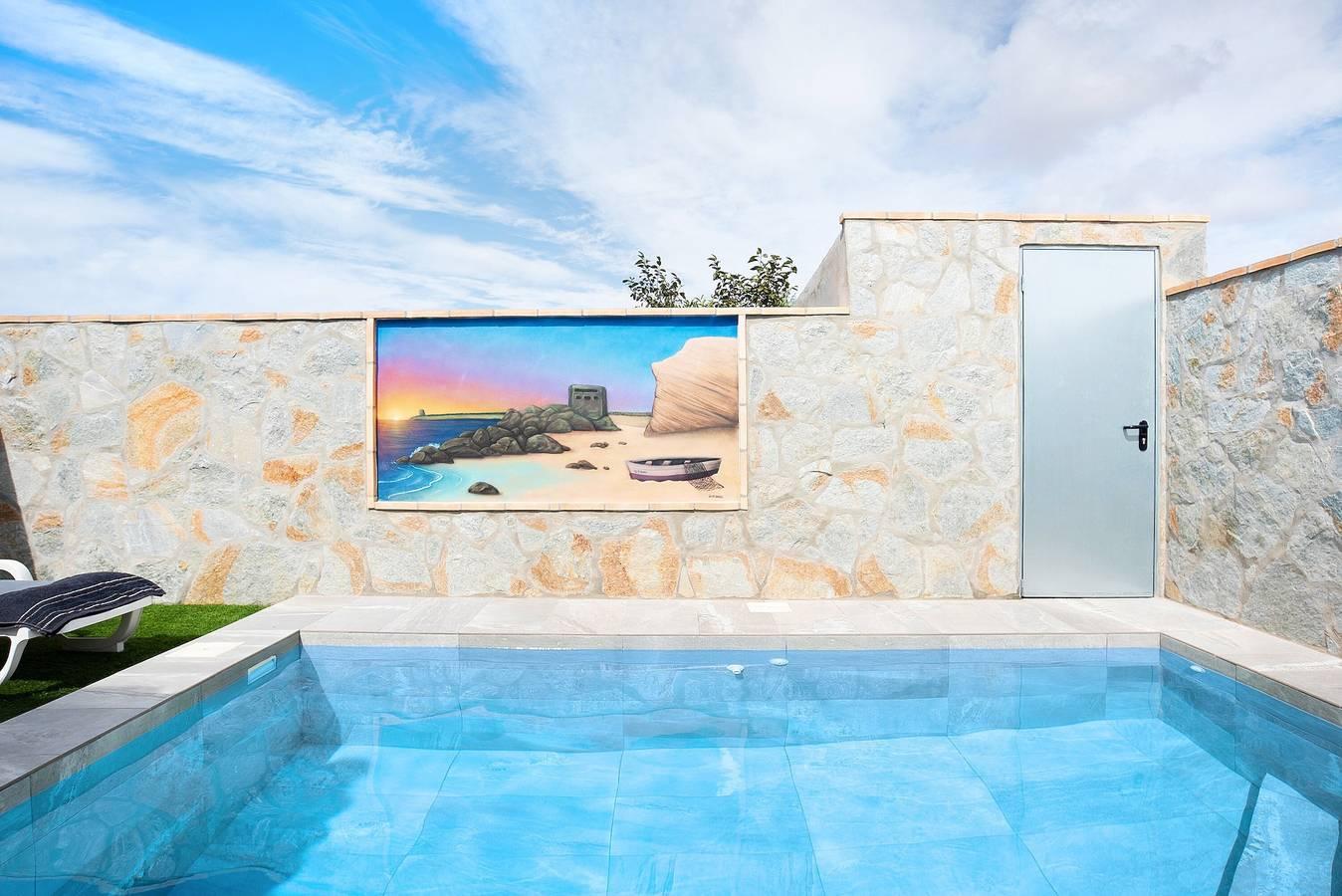 "Casa Isabel" vlak bij zee met zwembad, airco, Wi-Fi in Conil de la Frontera, Costa de la Luz, Spanje voor 4 personen foto 22