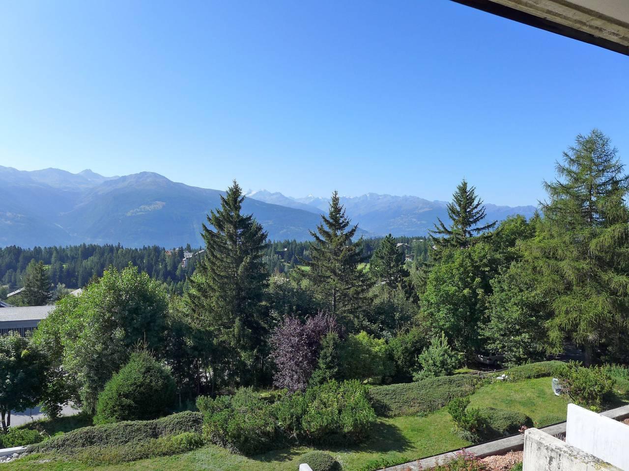 Vakantieappartement met sauna en binnenzwembad en 1 slaapkamer en balkon in Crans-Montana, Zwitserland voor 2 personen foto 20