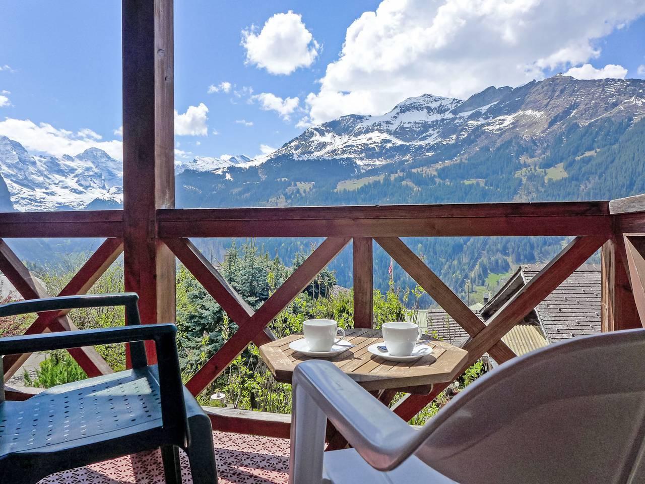 Rose Studio Y in Wengen, Lauterbrunnen, Zwitserland voor 2 personen foto 22