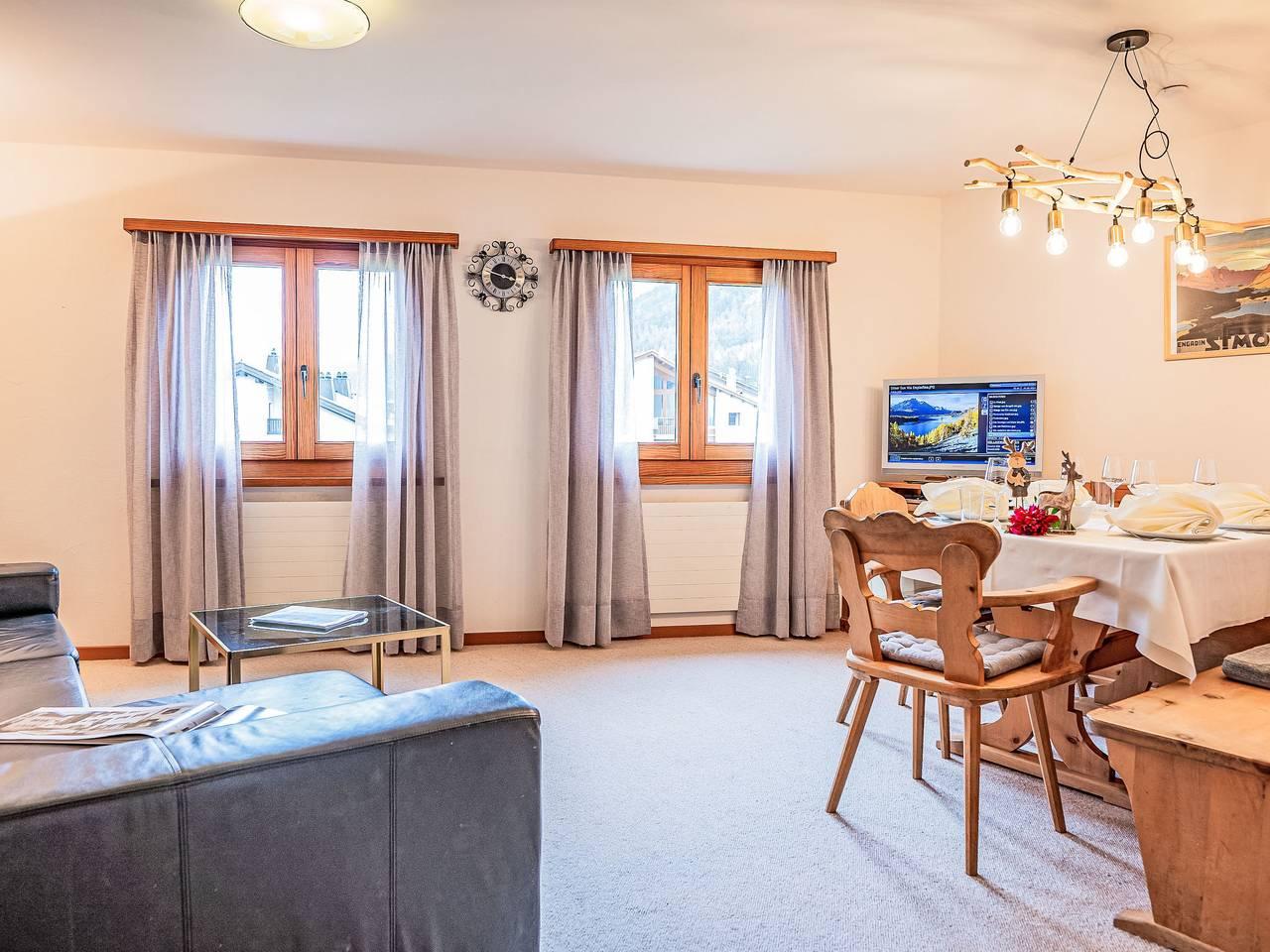 Chesa Polaschin B - B10 - Sils in Furtschellas, Sils im Engadin/Segl, Zwitserland voor 4 personen foto 10