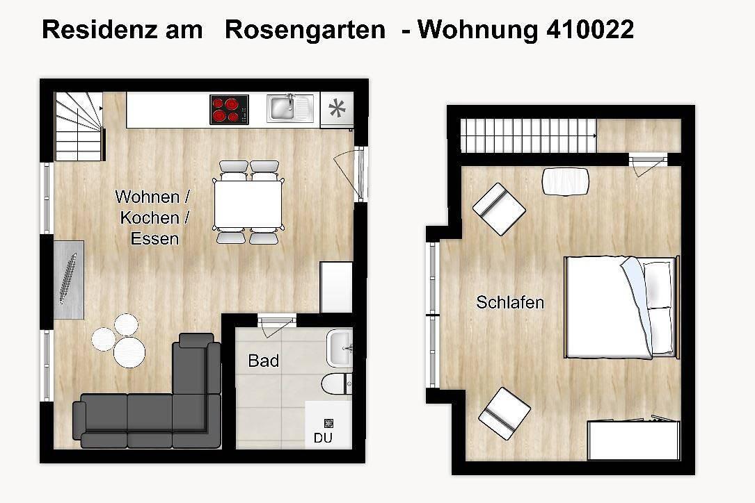 Entspannung und Komfort in der Residenz am Rosengarten auf Wangerooge! in Wangerooge, Duitsland voor 4 personen foto 24