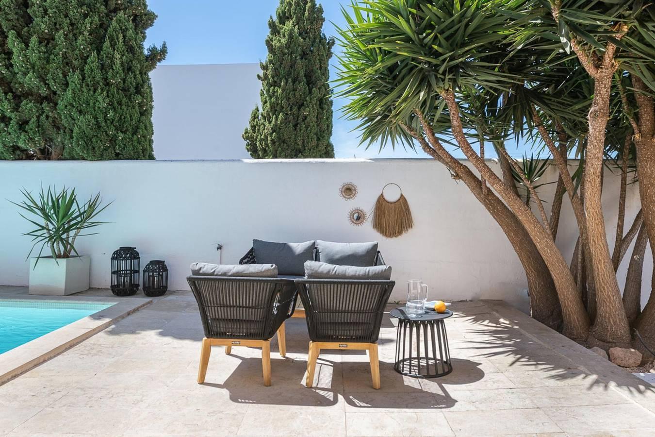 Vakantiehuis met zwembad en airconditioning in Ibiza, Spanje voor 6 personen foto 23