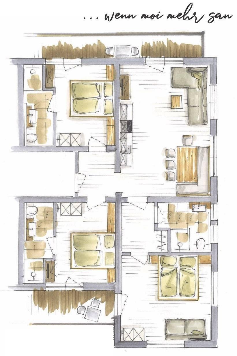 Vakantieappartement in Tauern, Oostenrijk voor 9 personen foto 4