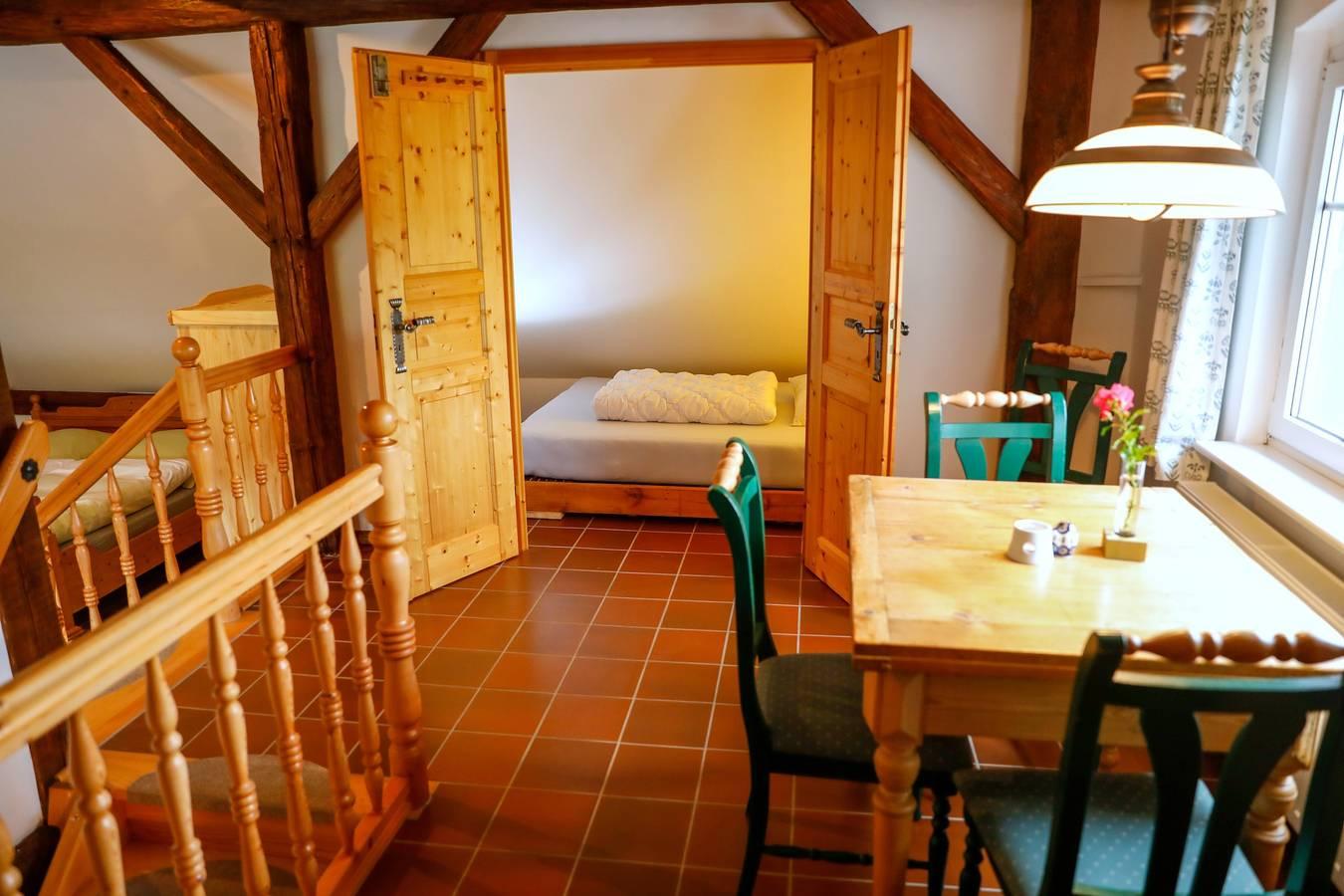 Vakantiehuis 'Mühlenhof' met Uitzicht op de Bergen, Gedeeld in Olbersdorf, Zittauer Gebirge, Duitsland voor 4 personen foto 20