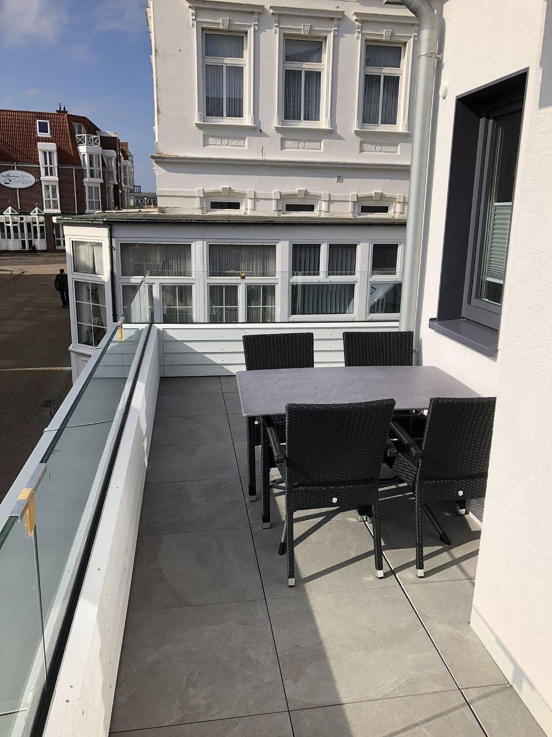 Hochwertige 3-Raum-Wohnung mit gr. Dachterrasse, Norderney in Norderney, Duitsland voor 4 personen foto 20