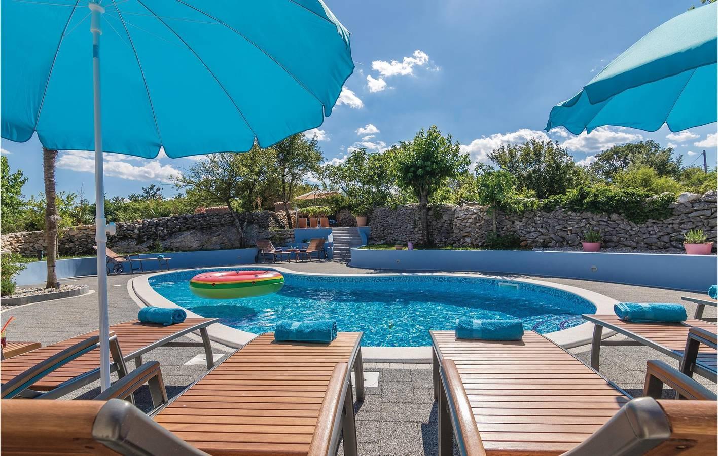 Charmant appartement van 271 m² met zwembad en terras, op 400 meter in Oostkust Istrië, Kroatië voor 14 personen foto 24